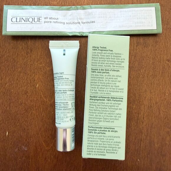 NEW DISC Clinique Pore Refining Solutions Instant Perfector Invisible Light .5oz - Picture 2 of 5